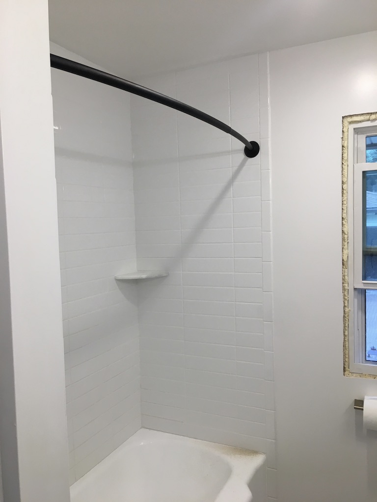 How to Install a Shower Curtain Rod on a Tile Wall Sima Spaces