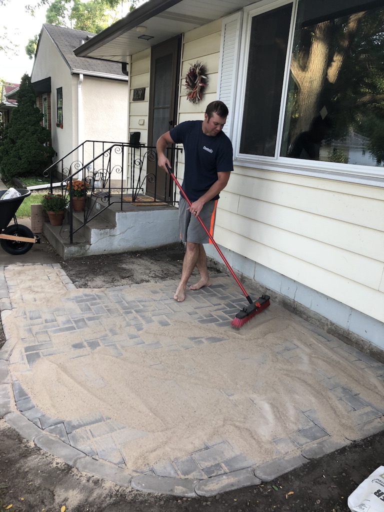 How to Lay a Paver Patio - Sima Spaces