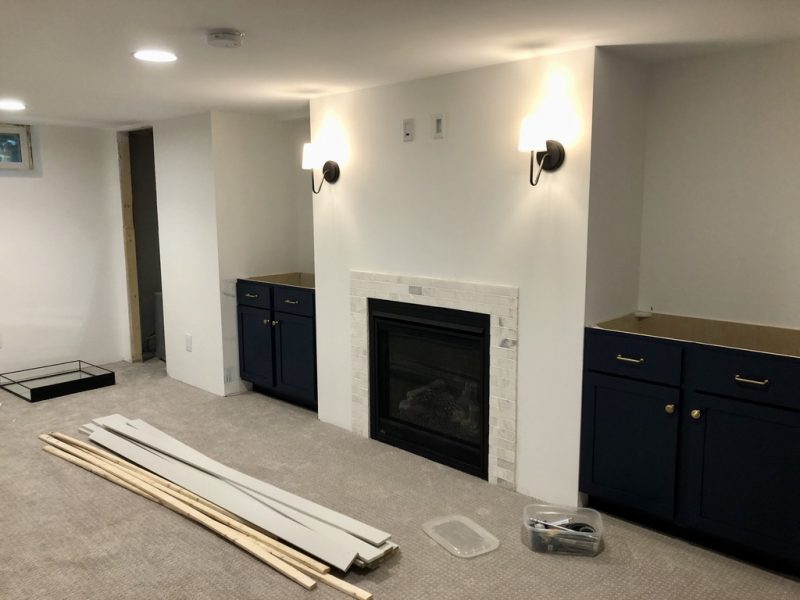 Sima Spaces Spring 2020 ORC: Basement Remodel in PRogress