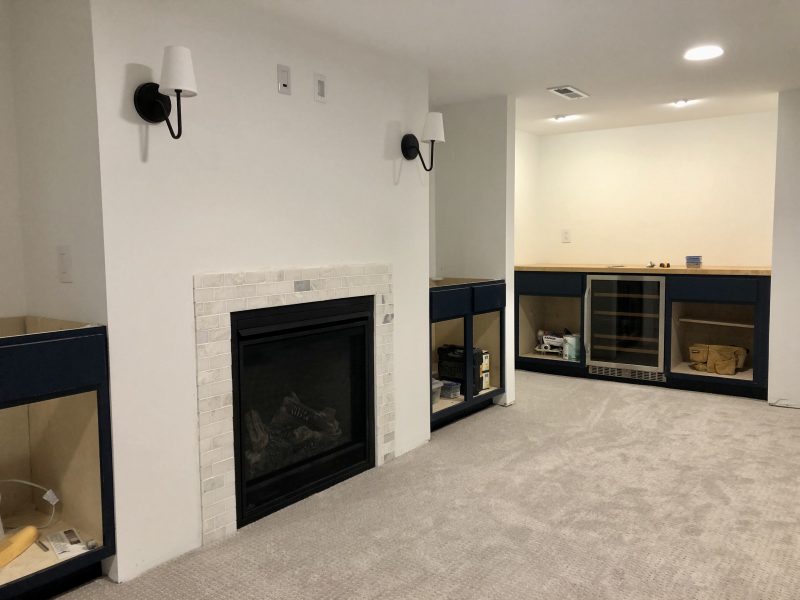 Sima Spaces Spring 2020 ORC: Basement Remodel in PRogress
