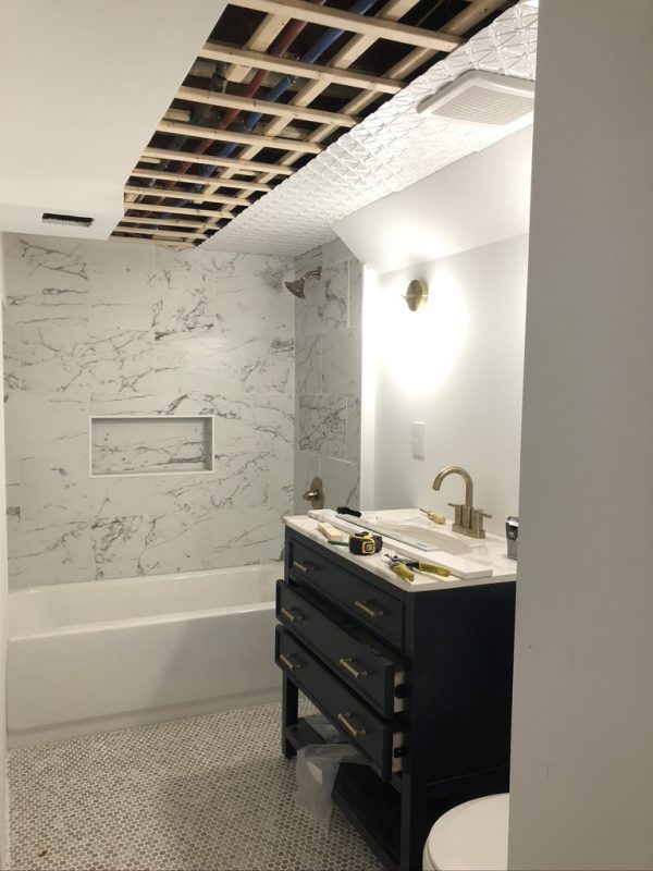 Sima Spaces ORC 2020: bathroom remodel in progress